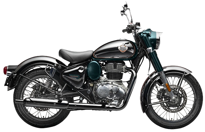 Royal Enfield Classic 350 – demo motorka Medallion Bronze