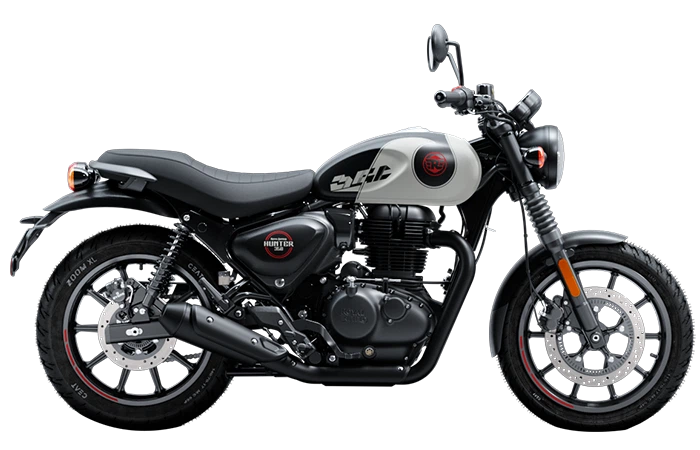 Royal Enfield Hunter 350 – demo motorka Tokyo Black