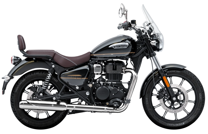 Royal Enfield Meteor 350 – demo motorka Stellar Matt Black